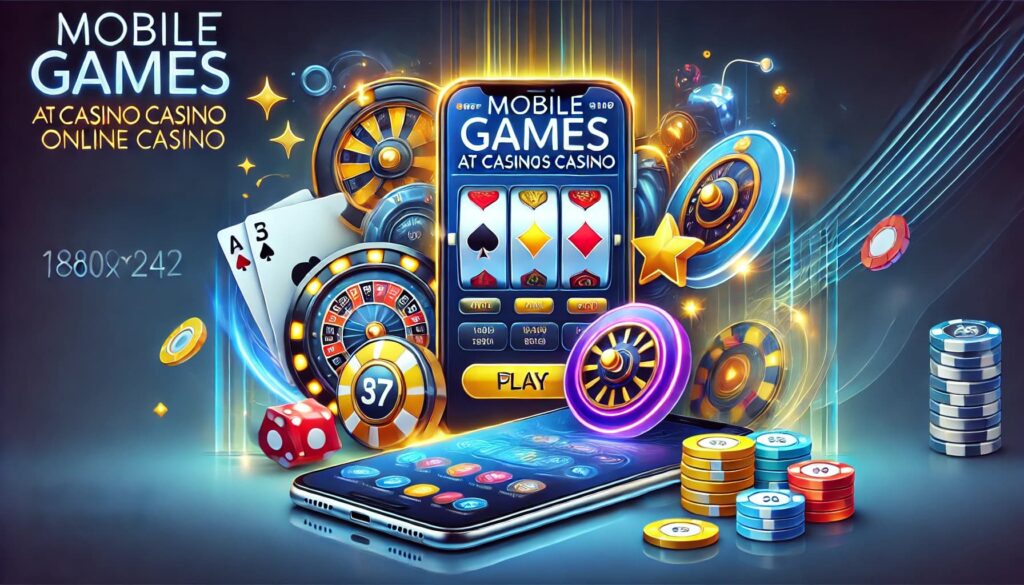 Mobile Games at CasinoDays Online Casino