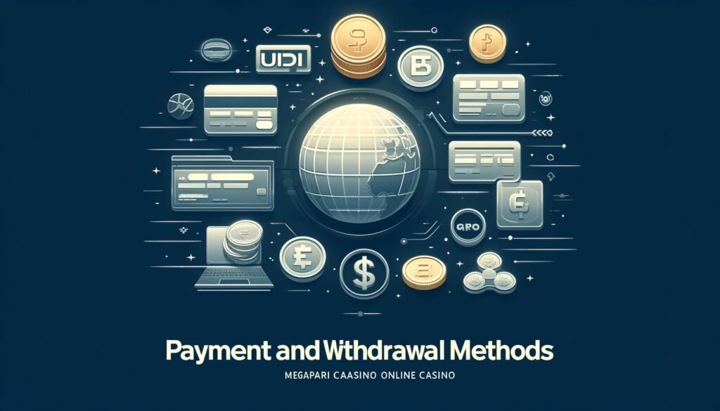 Payment and Withdrawal Methods at Megapari Casino Online Casino